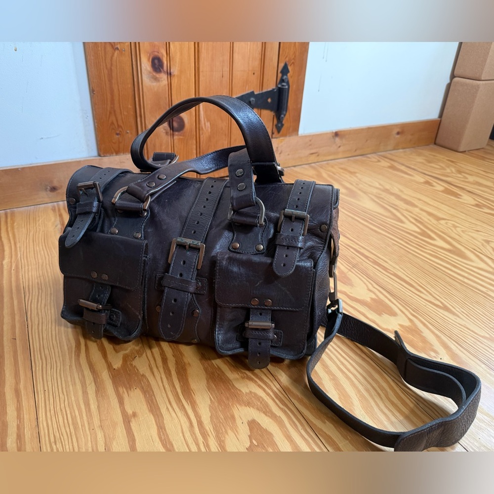 Mulberry Dark Brown Leather Vintage Mulberry very nice thick leather - Picture 4 of 5